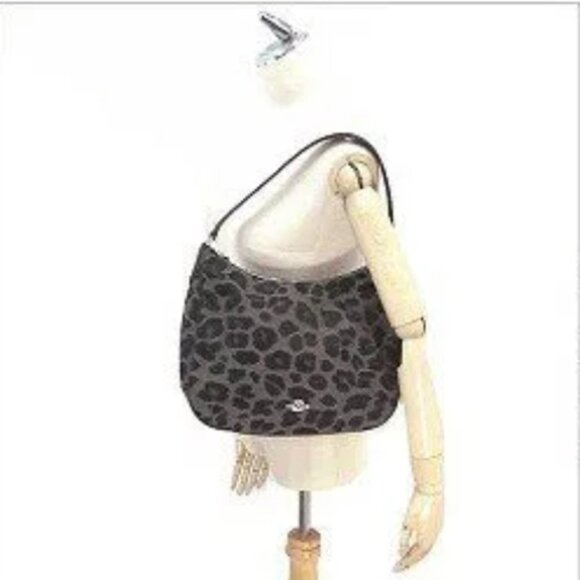 🎉 RARE HTF COACH OCELOT SHOULDER BAG